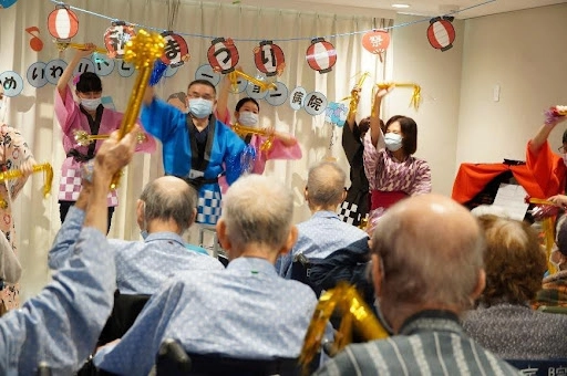 めいわリハビリテーション病院-お祭り